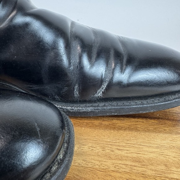 Mens Church's England Black Leather Monk Strap Dress Shoes Oxfords Size 11.5‎ F - Picture 9 of 9